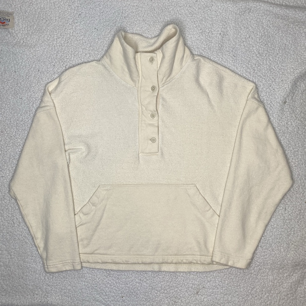 REI Women’s Natural Wallace Lake Fleece Pullover: Size Small